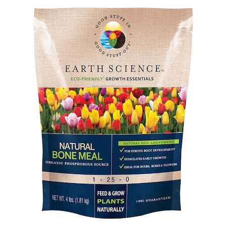 Earth Science Earth Science Growth Essentials Organic Granules Bone Meal 4 lb 11893-6